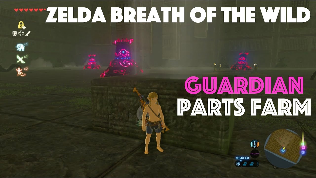 breath of the wild what to do with ancient parts