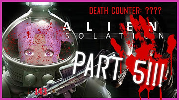 We finally got the FLAMETHROWER【Alien: Isolation】NIGHTMARE MODE Part 5!