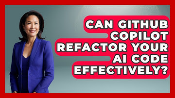 Can GitHub Copilot Refactor Your AI Code Effectively? - Learning To Code With AI