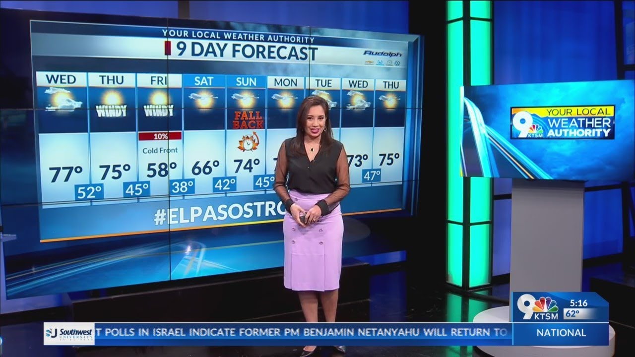 Exclusive 9 day forecast: Strong storm system heading our way - YouTube