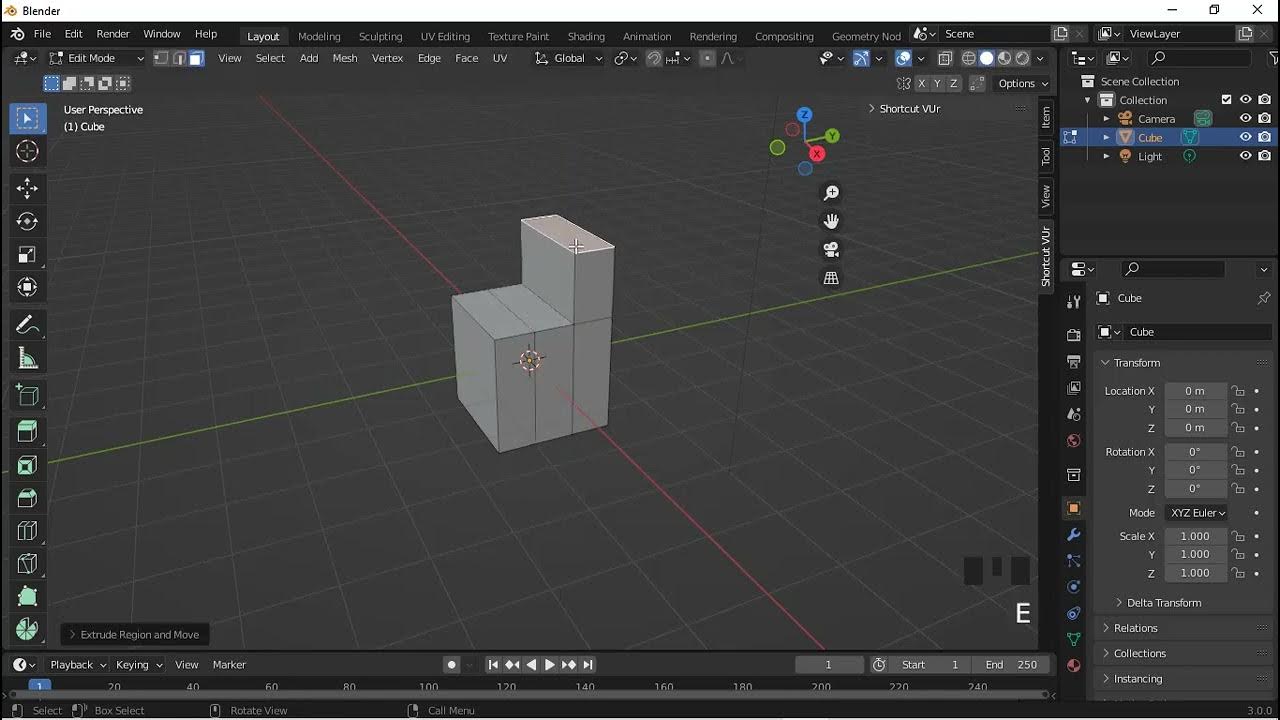 Blender tutorial 15 Move Object to Origin YouTube