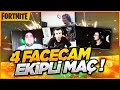 SINIRLARI ZORLADIK ! 4 FACECAM FORTNITE VİDEOSU