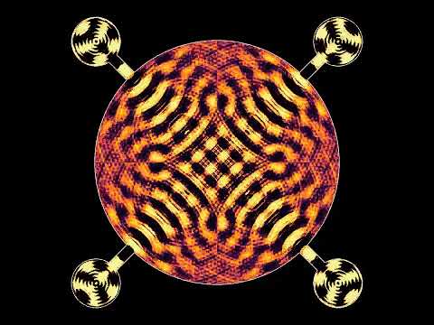 Resonances in a circle, excited by four sources
In this simulation of the wave equation, resonances are excited in a circular cavity, by sources placed in four secondary circular cavities. The design is inspired by cavity magnetrons, which are used to generate microwaves in microwave ovens.
The color hue depends on the height of the wave.
Render time: 6 minutes 52 seconds
Compression: crf 23
Color scheme: Inferno by Nathaniel J. Smith and Stefan van der Walt
https://github.com/BIDS/colormap
Music: U Make Me Feel by MK2
See also
https://images.math.cnrs.fr/des-ondes-dans-mon-billard-partie-i/ for more explanations (in French) on a few previous simulations of wave equations.
The simulation solves the wave equation by discretization. The algorithm is adapted from the paper https://hplgit.github.io/fdm-book/doc/pub/wave/pdf/wave-4print.pdf
C code: https://github.com/nilsberglund-orleans/YouTube-simulations
https://www.idpoisson.fr/berglund/software.html
Many thanks to Marco Mancini and Julian Kauth for helping me to accelerate my code!
#wave #resonator Resonances in a circle, excited by four sources