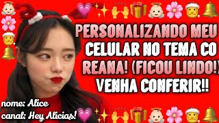 {🔔} Personalizando meu celular no tema coreana! (Ficou lindo!) venha ver!! screenshot 3