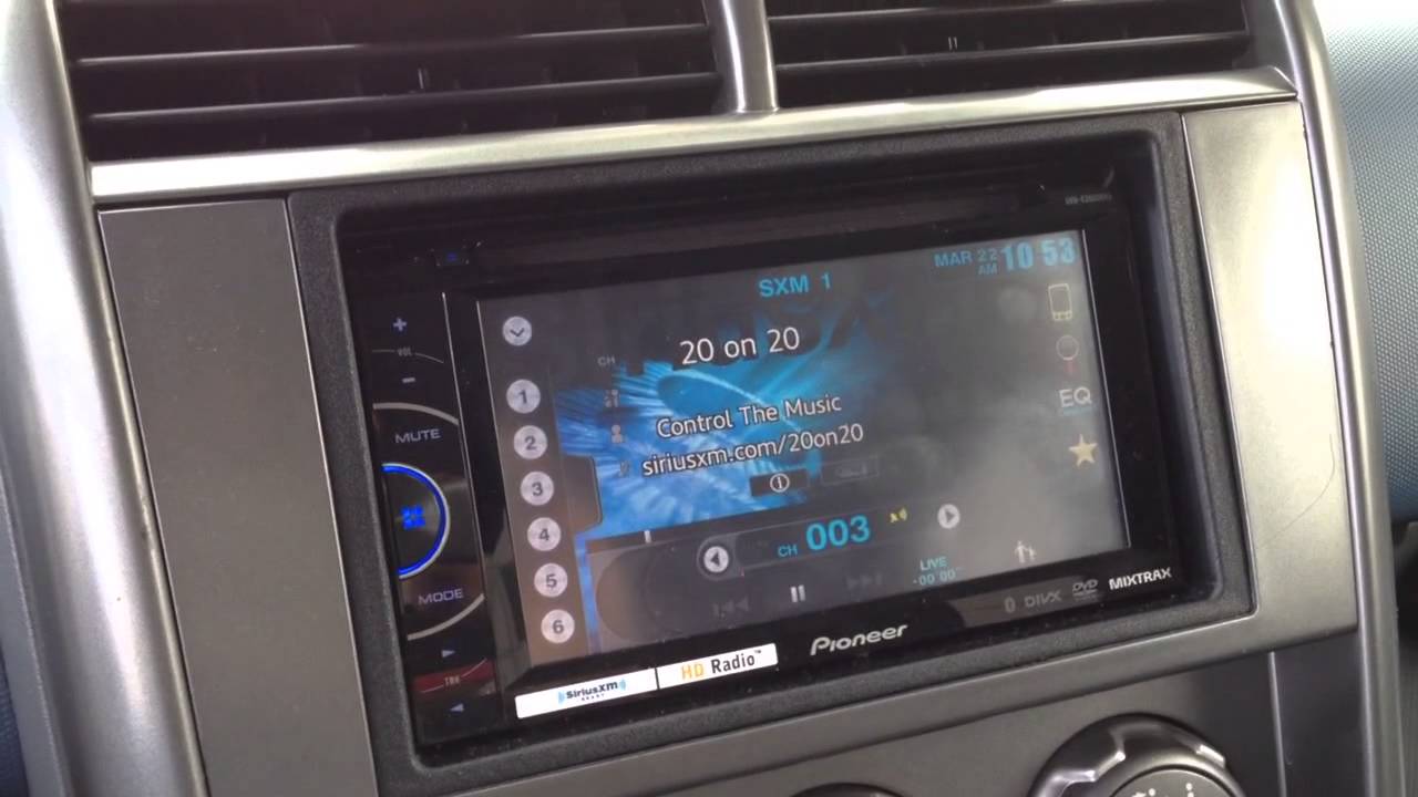 How To Fix No Sirius Audio Error on Pioneer AVHX5600BHS AVHX3600BHS and SXV200V1 Software