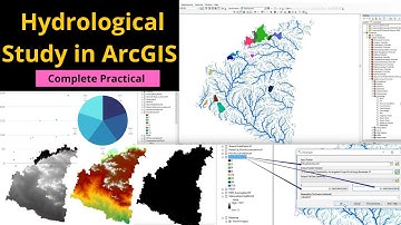 Hydrological Project - How to Make Watershed Delineation using ArcMap