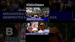demo antara yang lapar dan yang cerdas #mbg