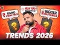 Top Upcoming Smartphone Trends In 2026 ⚡ 9000mAh Battery, Smartphone Price Hike, 144Hz &amp; More 🤯