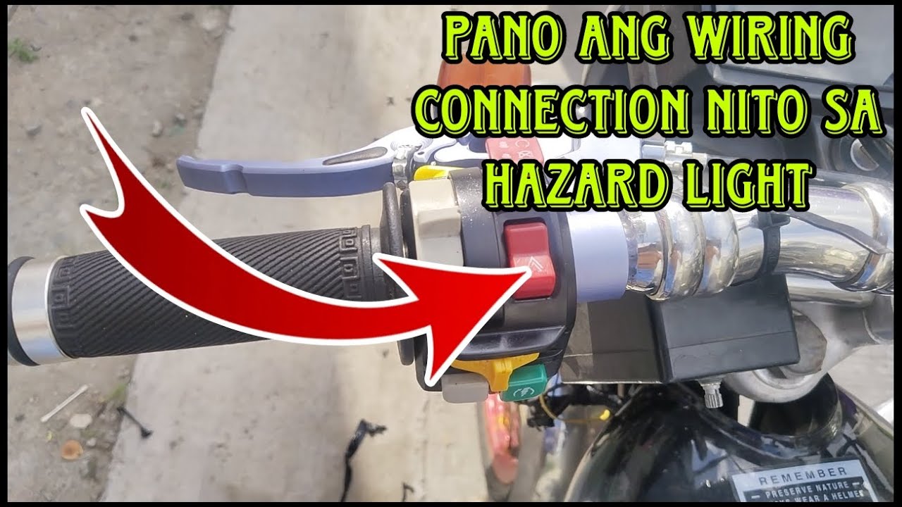 HAZARD LIGHT USING DOMINO HONEYWELL SWITCH || PANO ANG WIRING CONNECTION