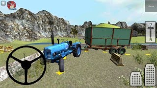 Traktör Römork Taşıma ve Boşaltma Oyunu 3D // Classic Tractor 3D: Silage FHD screenshot 2