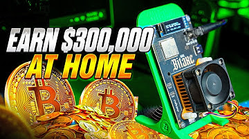 Solo Mine Bitcoin at Home with Bitaxe Gamma 601 | Earn $300K in 2025 💰