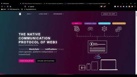 #ETHOnline Workshop | Leverage EPNS showrunners framework on your #NFT project
