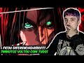 (SEM PALAVRAS!) REAGINDO ao Eren (Attack on Titan) - AO SOM DO ESTRONDO | 7 Minutoz | REACT // Nai