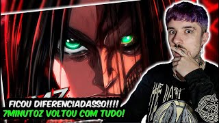 (SEM PALAVRAS!) REAGINDO ao Eren (Attack on Titan) - AO SOM DO ESTRONDO | 7 Minutoz | REACT // Nai