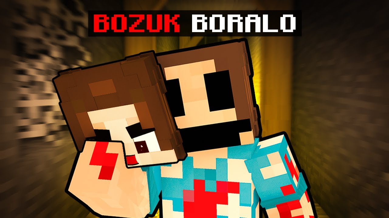 DİSTORTED BORALO ORTAYA ÇIKTI... 👻 - Minecraft
