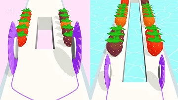 Twin Slicer! Very Satisfying and Relaxing ASMR Slicing Gameplay Video