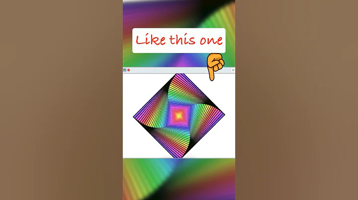 How to Create COOL 3D Patterns with Scratch Coding #scratch #scratchtutorial #shorts