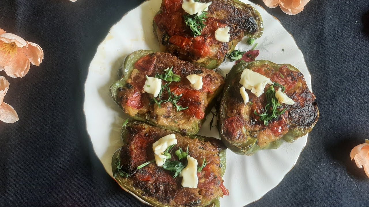 Kumno ban shet Stuffed Bell Peppers 