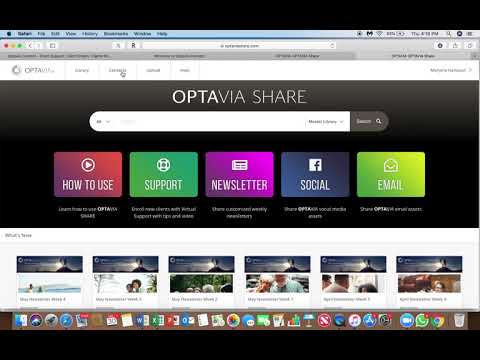 how to import contacts into Optavia share