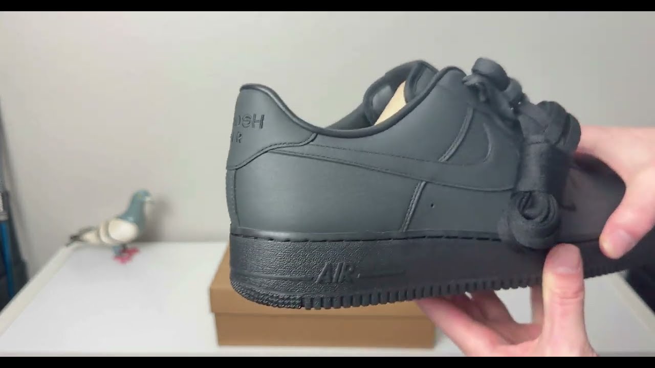 Nike Air Force 1 Low Dirty Triple Black AF1 Sneaker HJ9348-001 Men\'s Size 11 Air Force 1 Low  main image 3