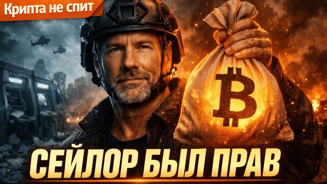 Массовый побег в БИТКОИН начался! Почему БАНКАМ больше не верят | Крипта не спит 05.03.2026