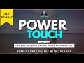 Power touch  prayerrain live  