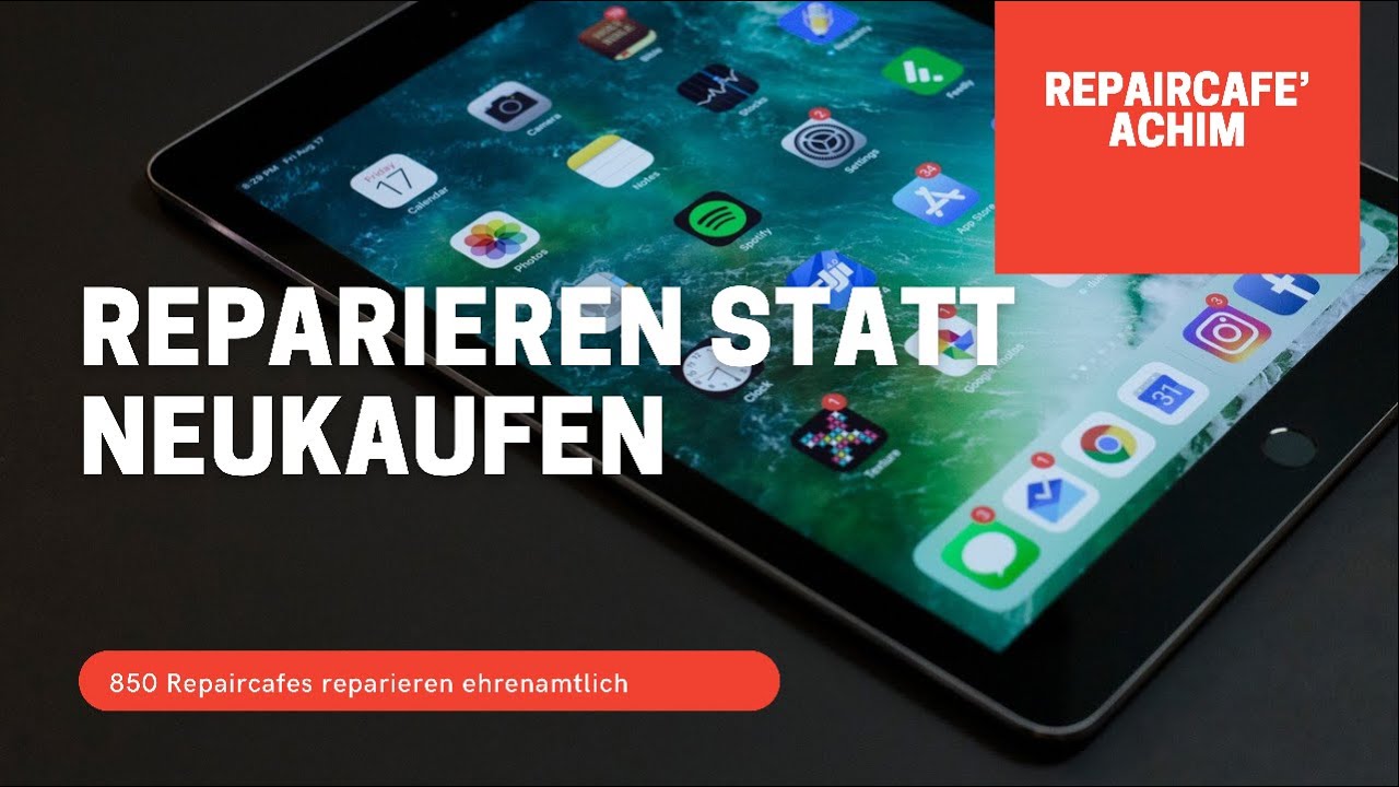 reparieren lassen statt Neukaufen