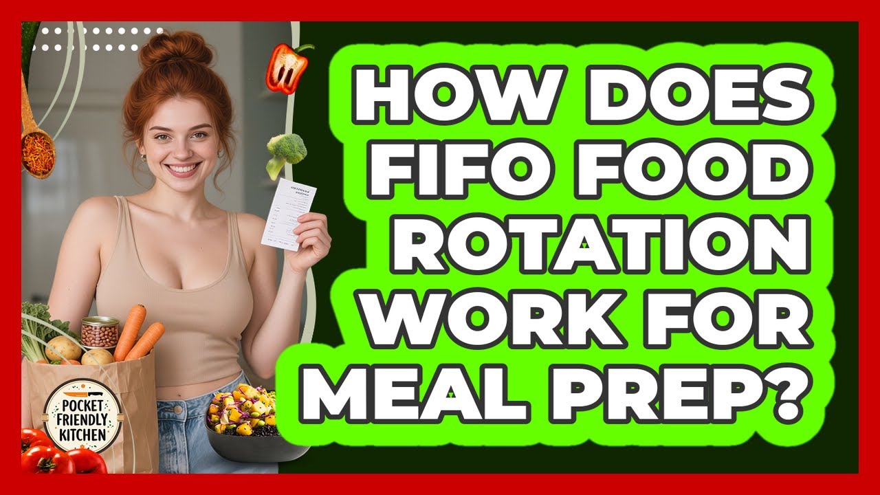 How Does FIFO Food Rotation Work For Meal Prep? - Pocket Friendly ...