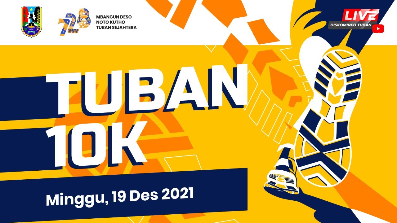 Tuban 10 K dalam rangka memperingati Hari Jadi Tuban Ke-728