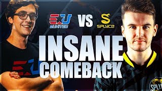 eUnited vs Splyce - CRAZY Comeback!!!