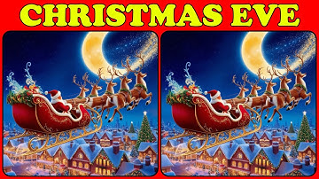 Spot the Difference: Christmas Eve [Find 3 Differences] #34