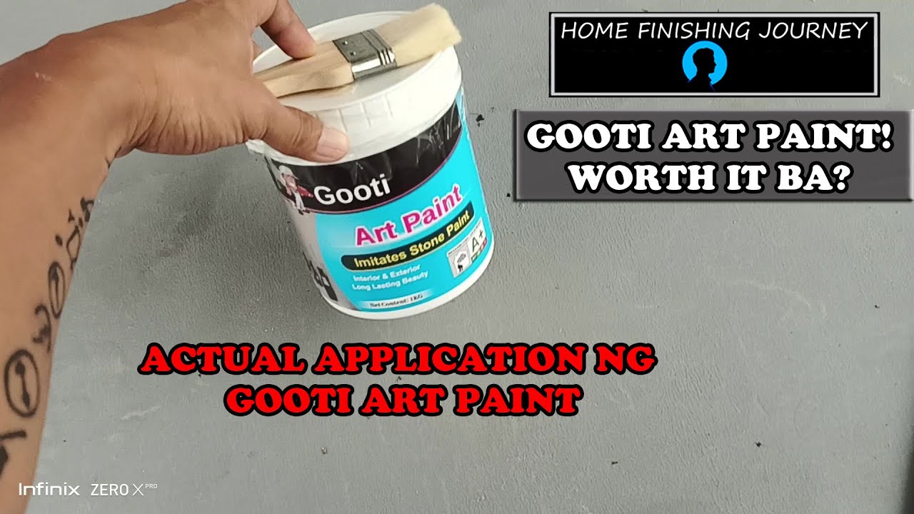 Testing Gooti Art Paint   Worth It Ba