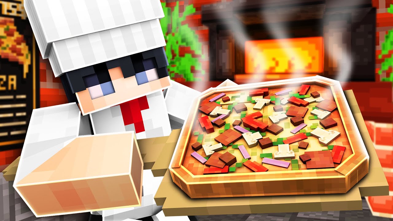 Ich habe eine PIZZERIA in MINECRAFT eröffnet...