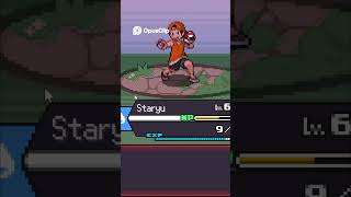 Pokémon Battle Frenzy Staryu Dominates Trainer Dennis! #pokemon #gaming