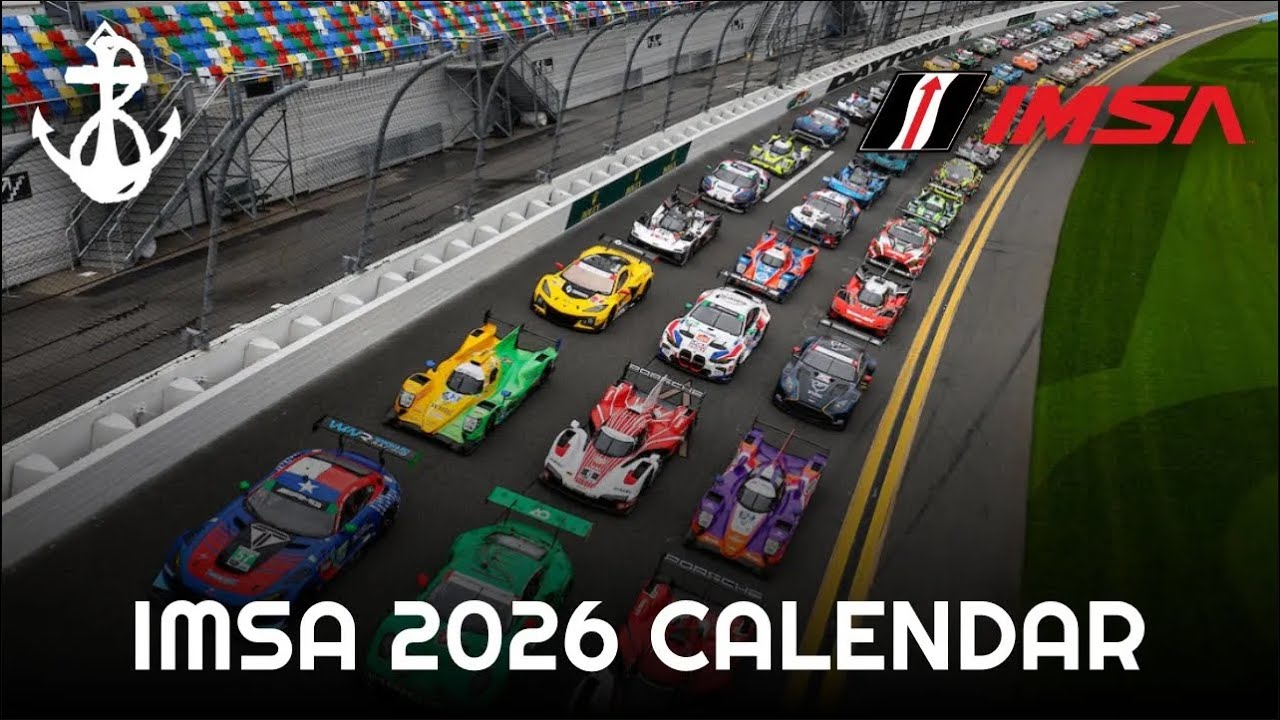 Official IMSA 2026 Calendar Revealed  Huge Changes to Endurance Cup!