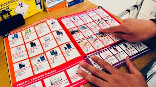 ASMR: Reading and Finger Tracing from Optical Catalogue