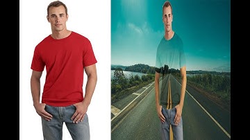 Photoshop CC 2017,Transparent Clothes Effect   Photoshop Tutorial