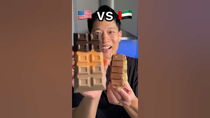 Dubai Chocolate 🇦🇪 vs Stuffed Chocolate 🇺🇸