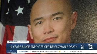 10 years since SDPD officer's line of duty death