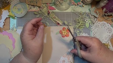 Craft with me working on new Nature Journal part 6 ( I did it in the end)