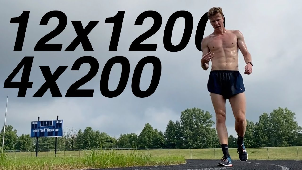 5x1200 and 4x200 WORKOUT The Triple Crown Track Workout Breakdown