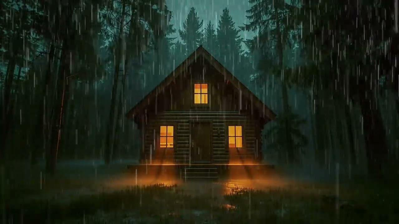 (No Ads) Rain Sounds to Fall Asleep Fast | 3 Hour Deep Sleep Ambience