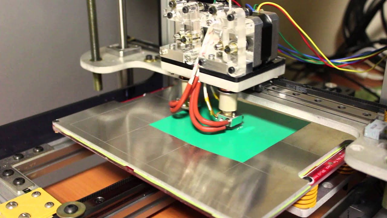 Start of printing dice(black) YouTube