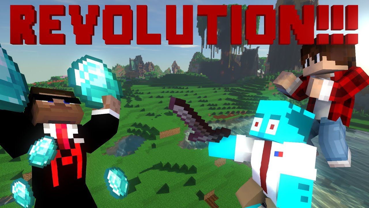 Revolution und Gras - Minecraft SMP Server deutsch | FanCraft2 Folge ...
