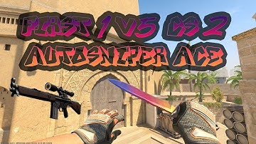 First Ever Recorded CS2 Autosniper Ace