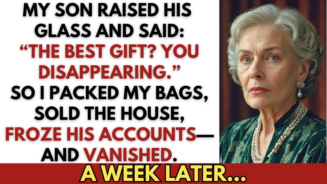 On My Son’s Birthday, He Said the Best Gift Would Be If I Left His Life. So I Vanished…