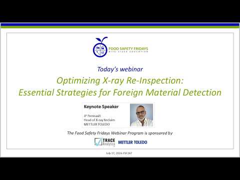 Optimizing X-ray Re-Inspection: Essential Strategies for Foreign Material Detection