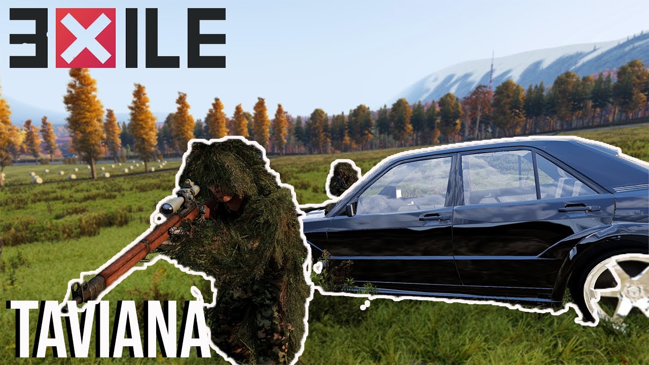 ARMA 3 EXILE - TAVIANA! - Lets Do It All (Part 1)