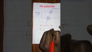 How to find corresponding angles #maths