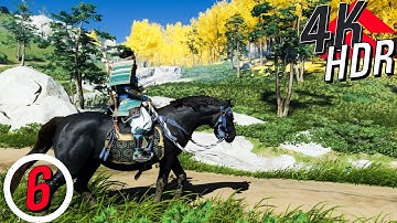 [4K HDR] Ghost of Tsushima (100%, Platinum, Hard)  Walkthrough part 6 - The Husband